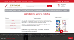 Desktop Screenshot of denova.hr